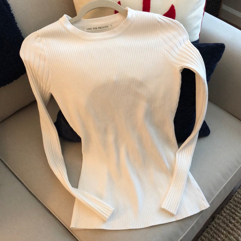 Live the process sweater